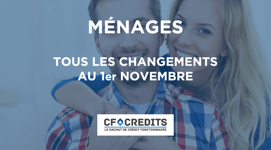 Tous les changements au 1er novembre